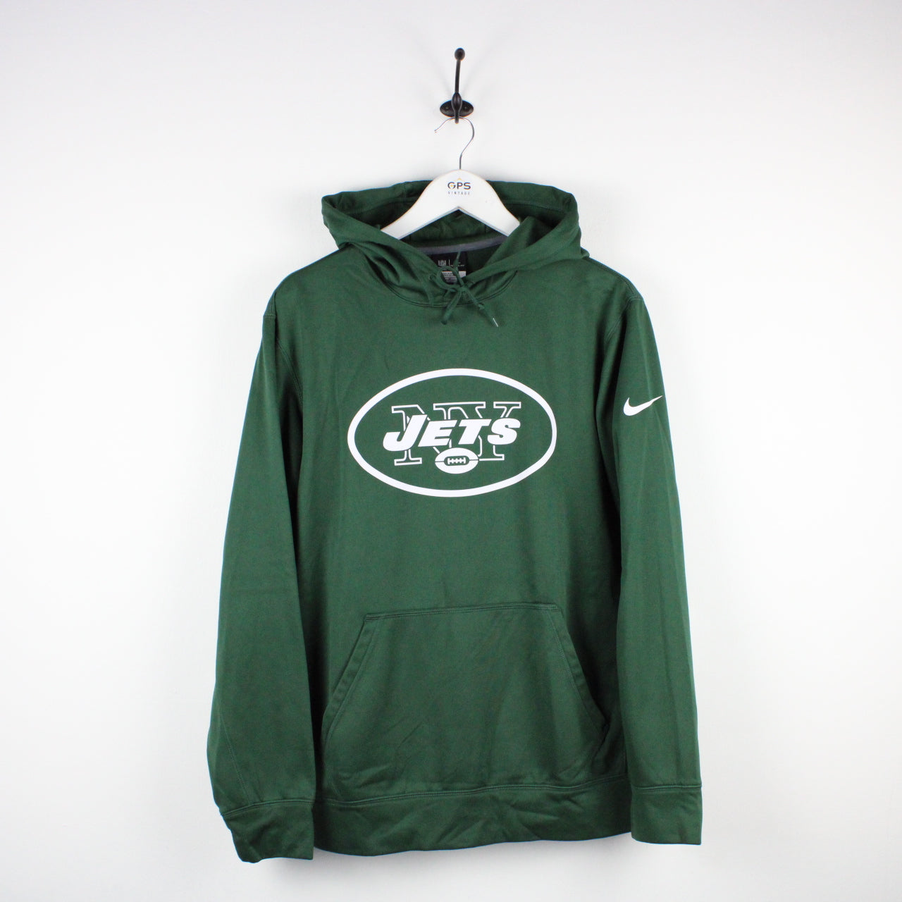 Nike New York Jets Hoodie Mens Size Small Therma-fit