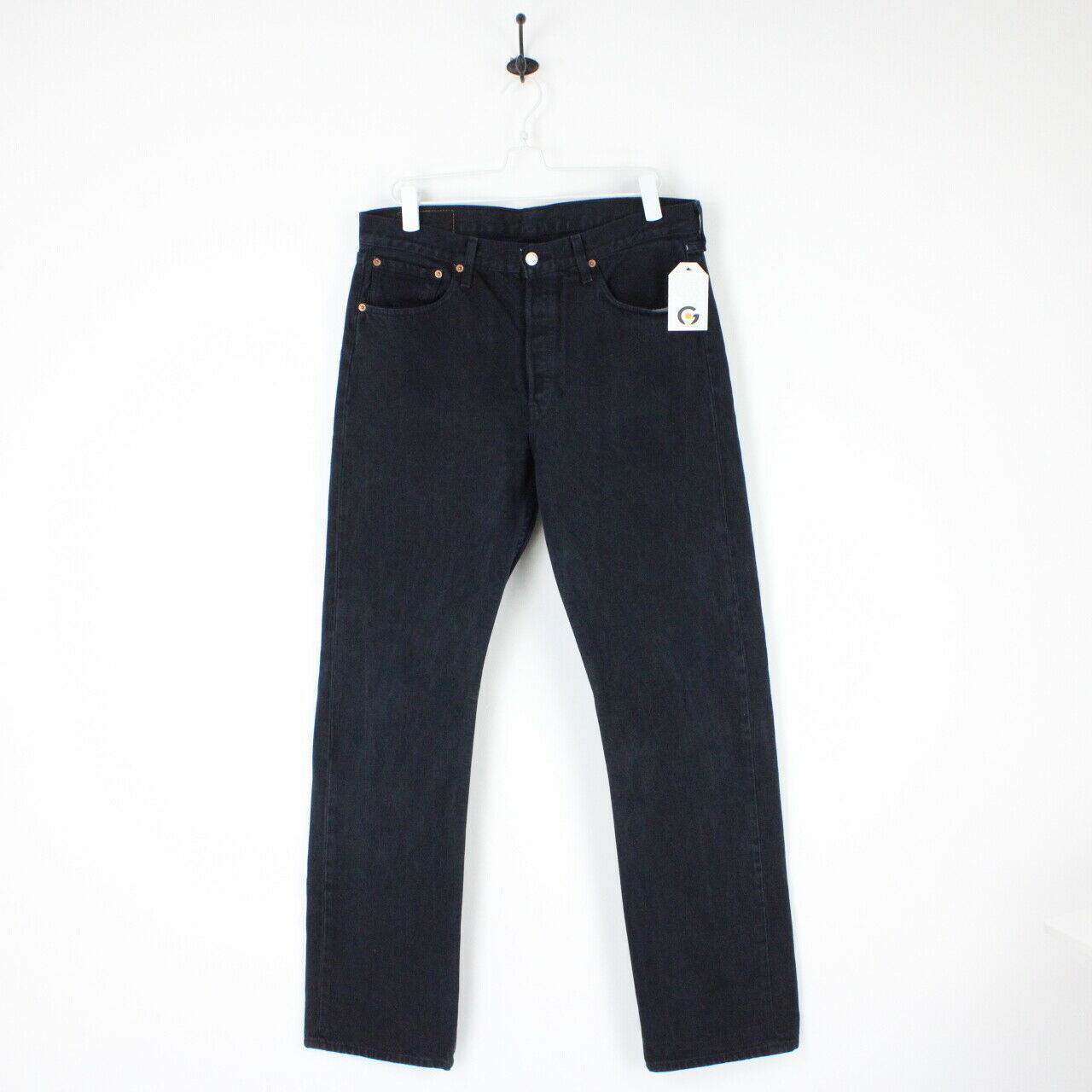 Mens LEVIS 501 Jeans Black | W34 L36