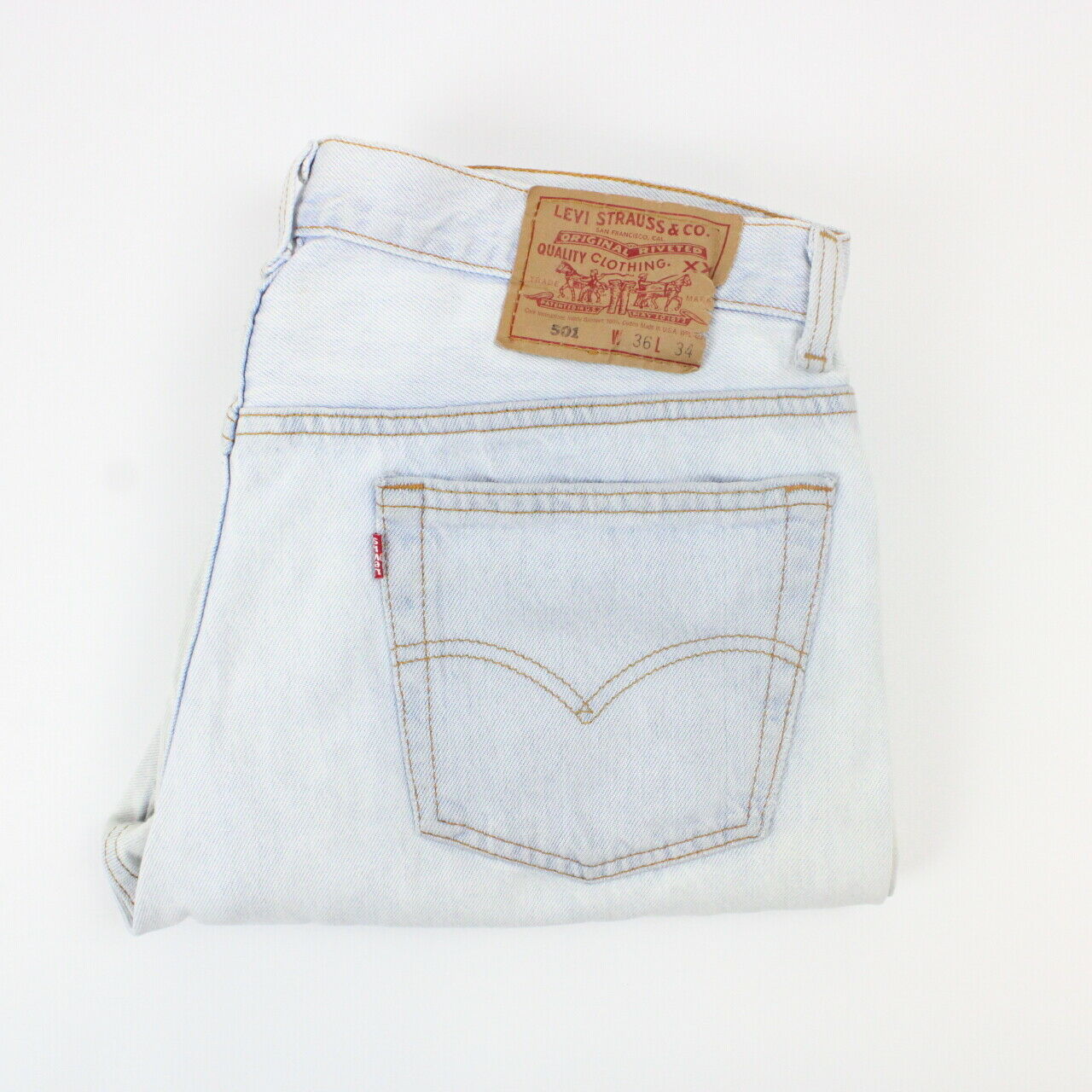 LEVIS 501 90s Jeans Light Blue | W34 L28