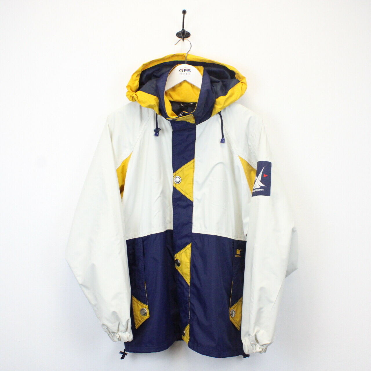 longontsteking Grootste gelijktijdig HELLY HANSEN 90s Jacket Multicolour | Small – GPS Vintage