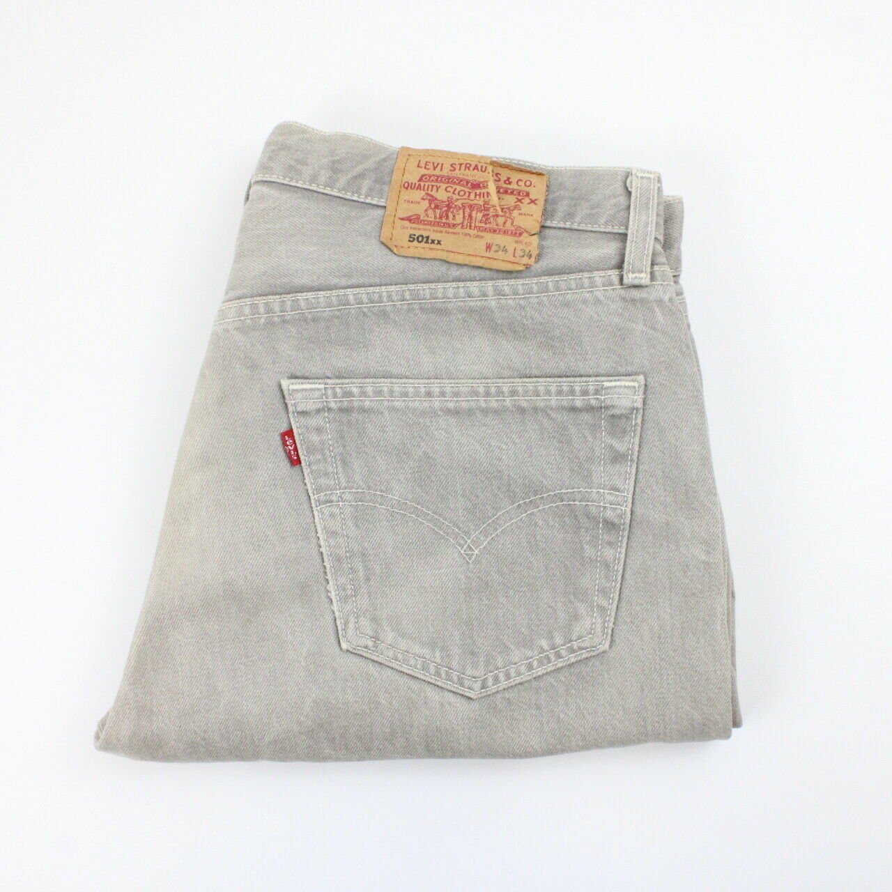 LEVIS 501 XX Jeans Grey | W34 L28