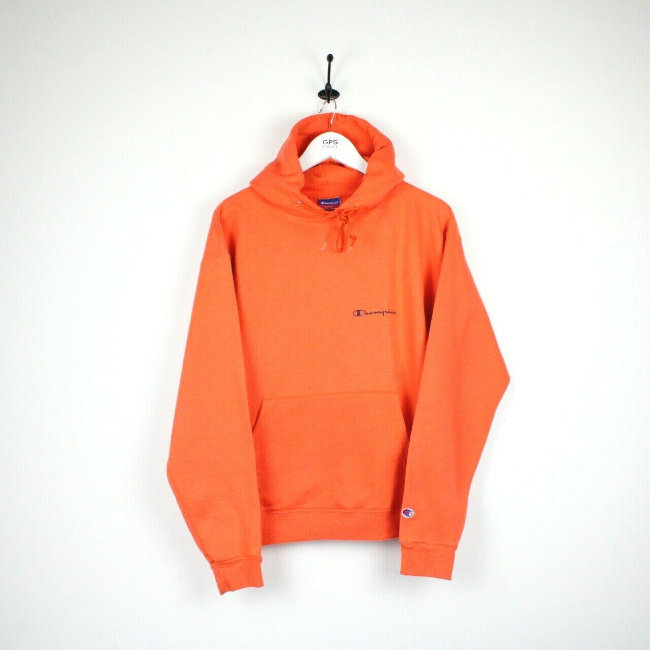 Champion neon 2025 orange hoodie