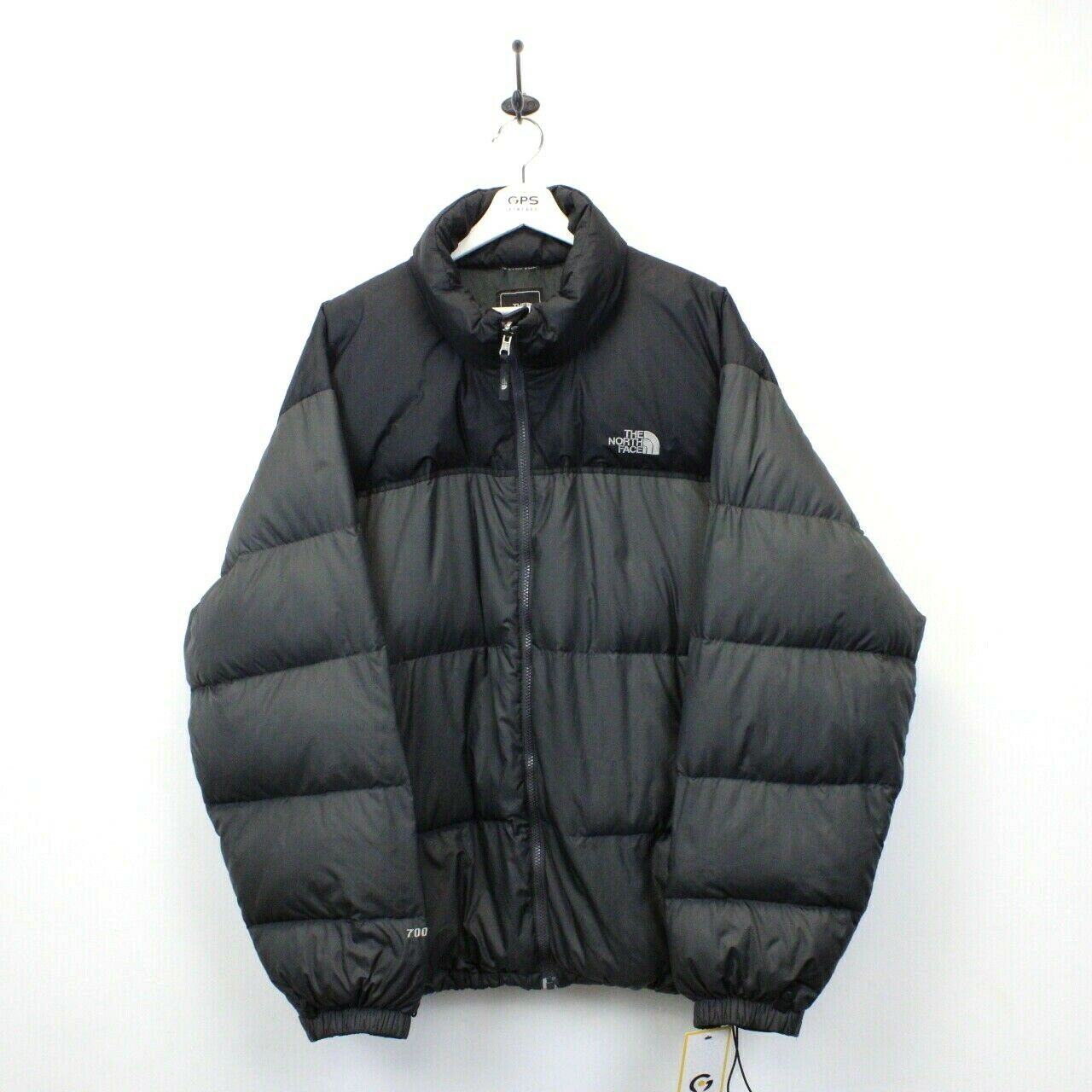 THE NORTH FACE Nuptse 700 Puffer Jacket Grey XXL GPS Vintage