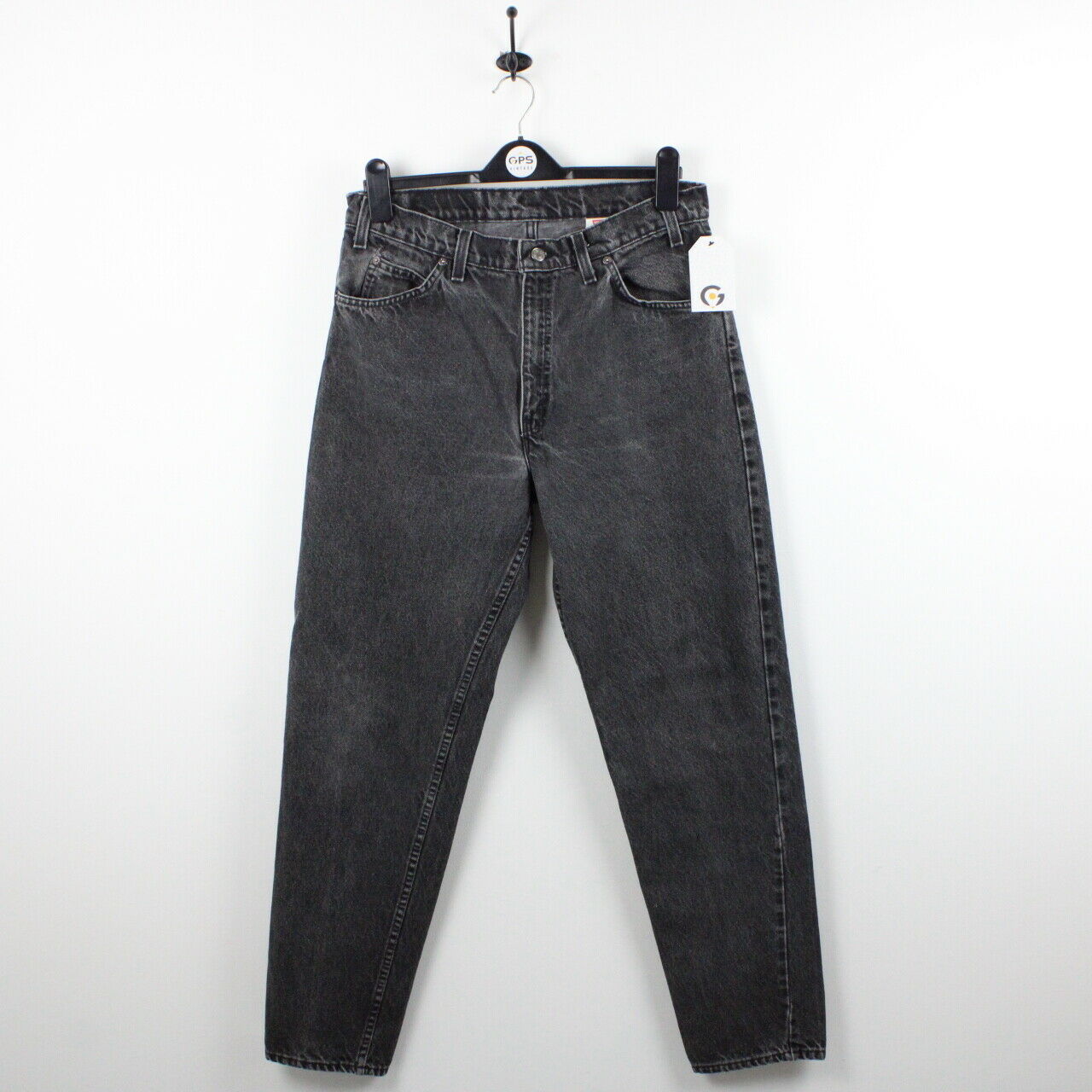 Levi's Authorized Vintage Jeans 34 x 34 Made USA selling Charcoal Distressed Denim