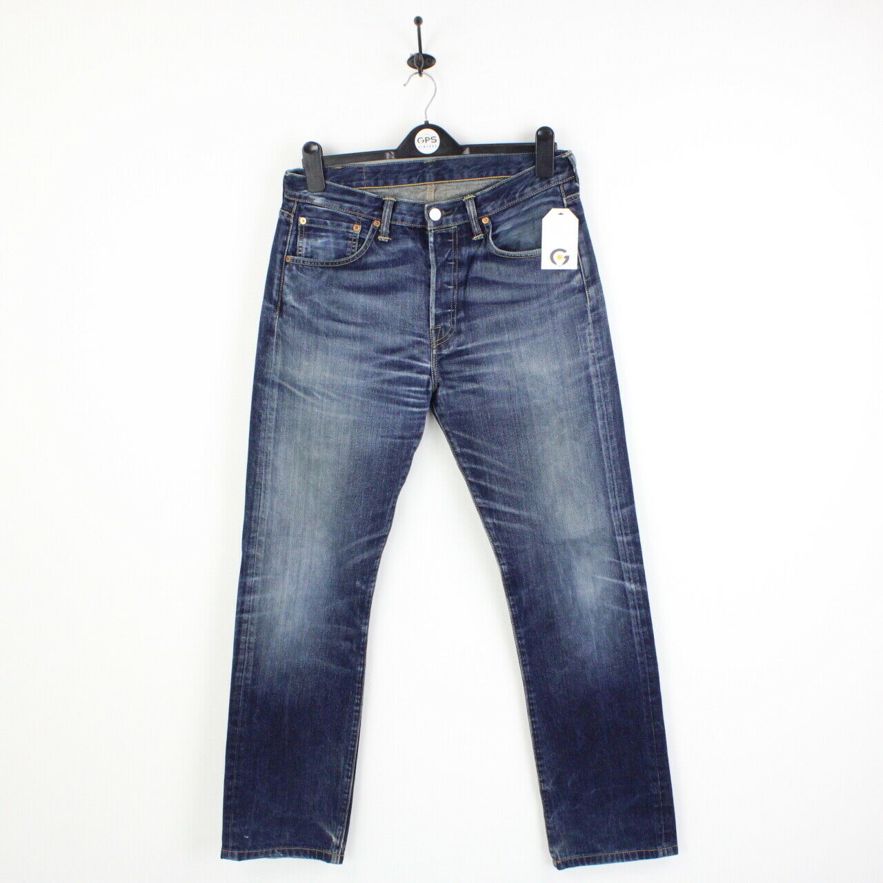 LEVIS 501 Jeans Dark Blue W33 L32