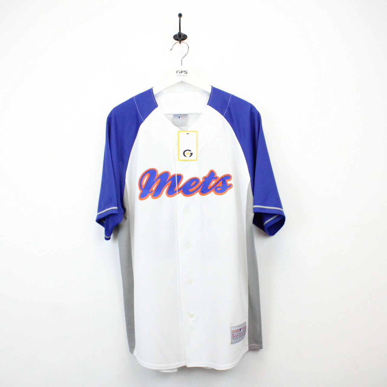 New York Mets One Piece Baseball Jersey White - Scesy