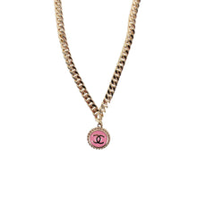 Load image into Gallery viewer, Reworked CC Necklace Womens Cuban | Pink
