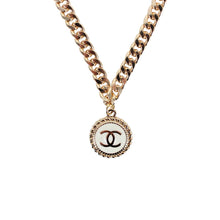 Load image into Gallery viewer, Reworked CC Necklace Womens Cuban | White
