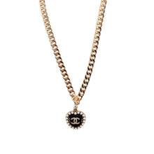 Load image into Gallery viewer, Reworked CC Necklace Womens Cuban | Black
