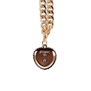 Reworked CC Necklace Womens Cuban | Black