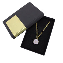 Load image into Gallery viewer, Reworked LV Necklace Womens Figaro | Purple
