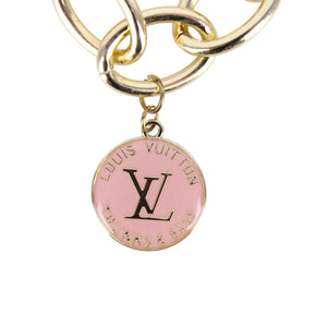 Reworked LV Necklace Womens Choker | Pink