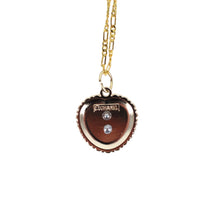 Load image into Gallery viewer, Reworked CC Necklace Womens Figaro | Black
