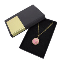 Load image into Gallery viewer, Reworked CC Necklace Womens Figaro | Pink
