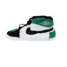 Load image into Gallery viewer, AJ 1 OG Trainer Slippers Retro Hi Top Sneakers | White Green
