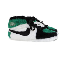 Load image into Gallery viewer, AJ 1 OG Trainer Slippers Retro Hi Top Sneakers | White Green
