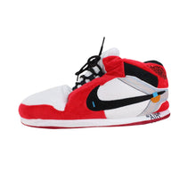 Load image into Gallery viewer, AJ 1 OFF White Trainer Slippers Retro Hi Top Sneakers | Red
