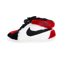 Load image into Gallery viewer, AJ 1 OG Trainer Slippers Retro Hi Top Sneakers | White Red
