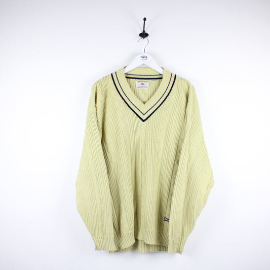 LEVIS Knit Sweatshirt Beige | XL