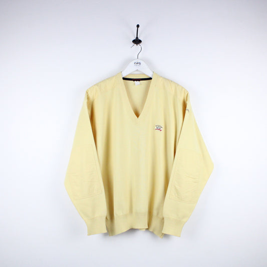 PAUL & SHARK Knit Sweatshirt Yellow | Medium