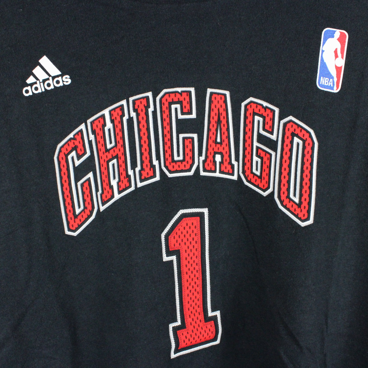 ADIDAS Chicago BULLS T Shirt GPS Vintage