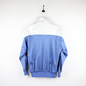 Vintage 90s ASICS Track Top Jacket Blue | Small