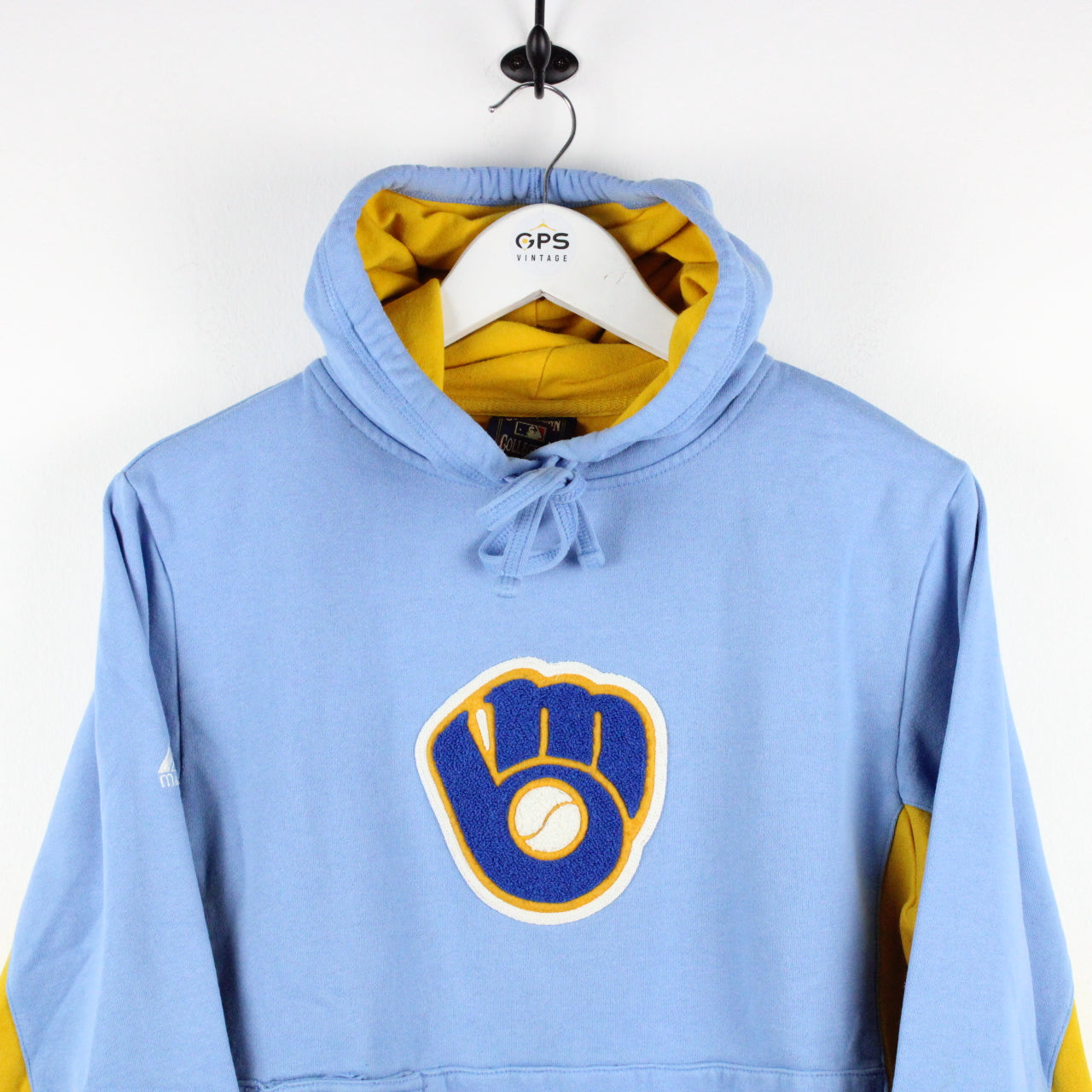 MLB MAJESTIC Milwaukee BREWERS Hoodie | GPS Vintage