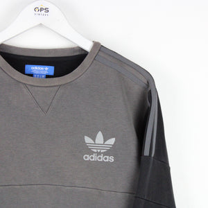 ADIDAS Sweatshirt Grey | Medium