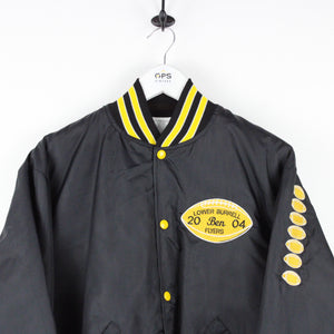 FLYERS Varsity Jacket Black | Medium