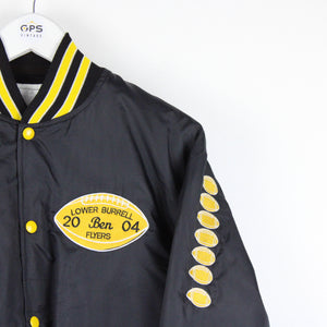 FLYERS Varsity Jacket Black | Medium