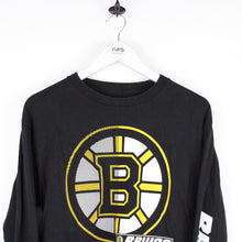 Load image into Gallery viewer, NHL MAJESTIC Boston BRUINS Sweatshirt Black | Medium
