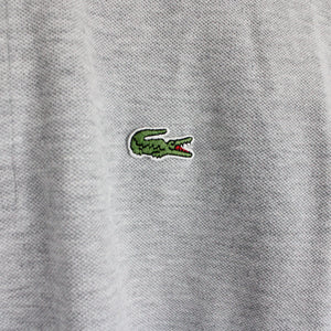 LACOSTE Polo Shirt Grey | Medium