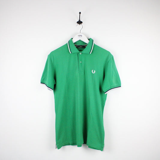 Vintage FRED PERRY Polo Shirt Green | Medium