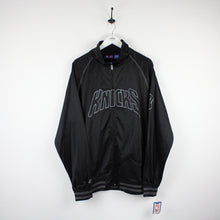 Load image into Gallery viewer, MAJESTIC New York KNICKS Track Top Black | XXL
