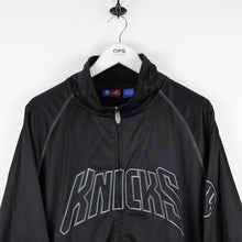 Load image into Gallery viewer, MAJESTIC New York KNICKS Track Top Black | XXL
