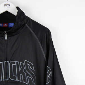 MAJESTIC New York KNICKS Track Top Black | XXL