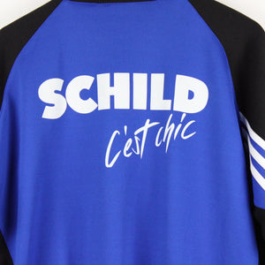 Vintage 90s ADIDAS Sweatshirt Blue | Large