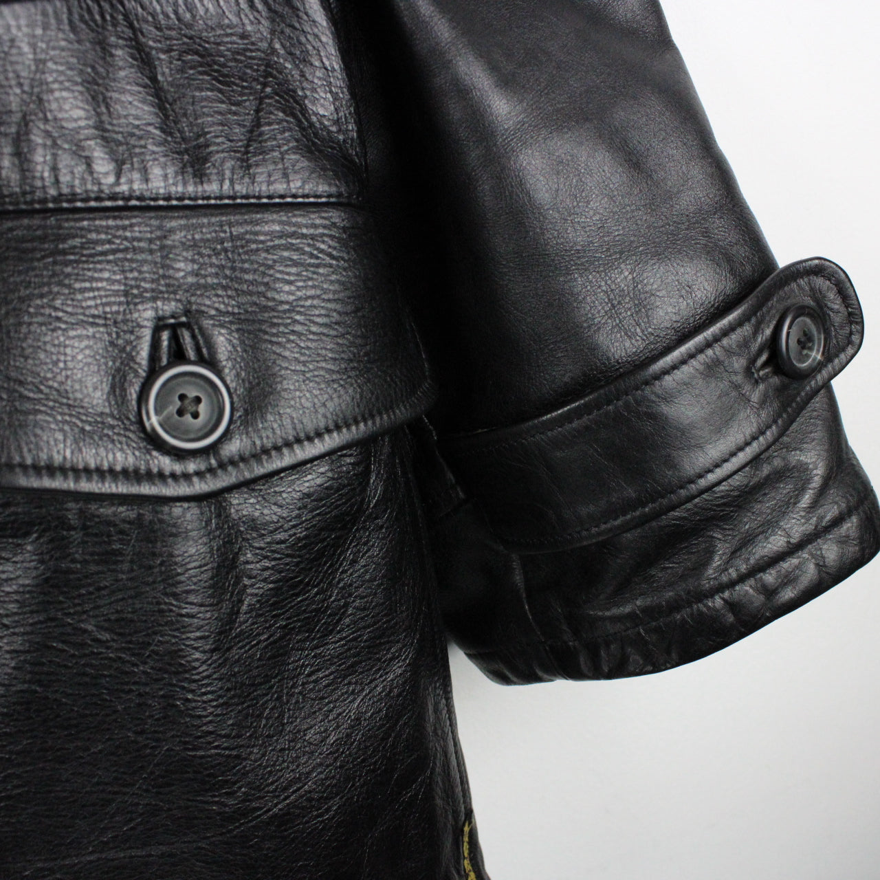 Vintage armani sale leather jacket