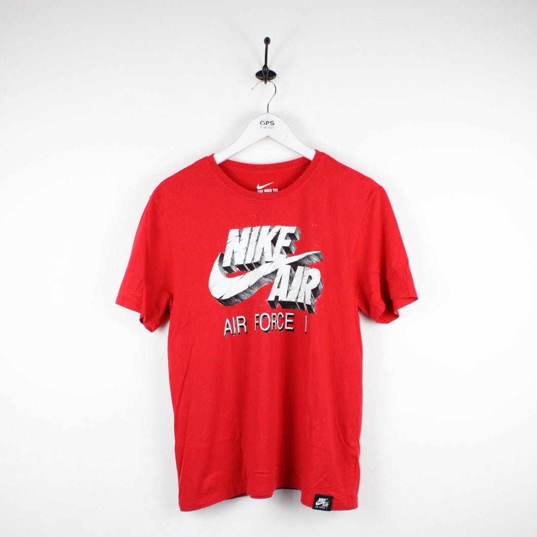 NIKE Air T-Shirt Red | Medium