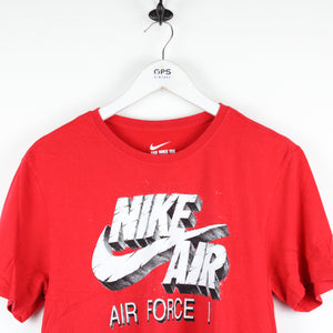 NIKE Air T-Shirt Red | Medium