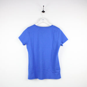 Womens CHAMPION T-Shirt Blue | Medium