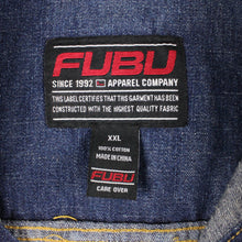 Load image into Gallery viewer, Vintage 90s FUBU Denim Jacket Blue | XXL
