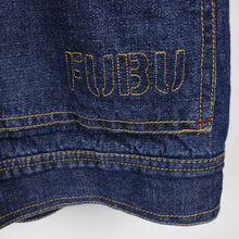 Load image into Gallery viewer, Vintage 90s FUBU Denim Jacket Blue | XXL
