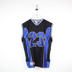 Vintage 90s KARL KANI Jersey Black | Medium