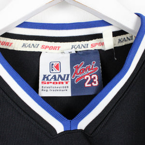 Vintage 90s KARL KANI Jersey Black | Medium