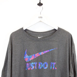 NIKE T-Shirt Grey | XXL