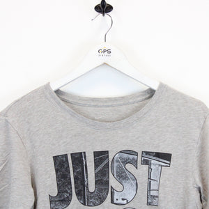 NIKE T-Shirt Grey | Small