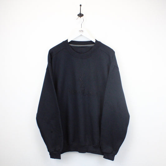 YSL Sweatshirt Black | Large