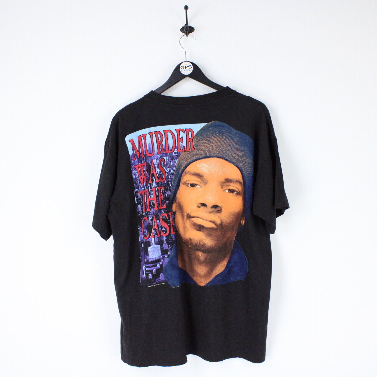 SNOOP DOGG 1995 T-Shirt Murder Was The Case Black | XL – GPS Vintage