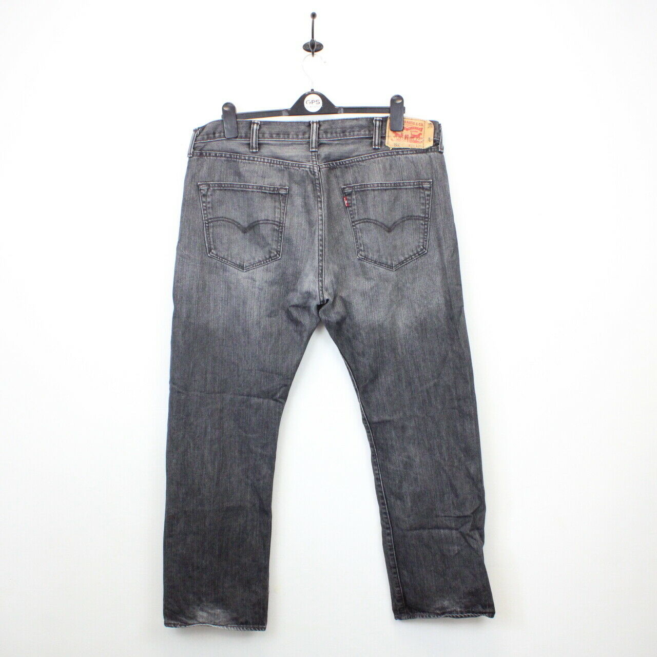 LEVIS 501 Jeans Grey Charcoal | W40 L30